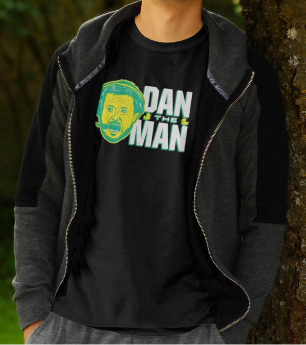 Oregon Fans Dan The Man Ducks Headset T-Shirt
