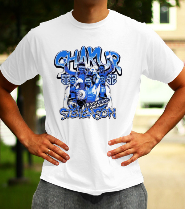 Shakur Stevenson Newark Fight April 8th Boxing Champion T-Shirt