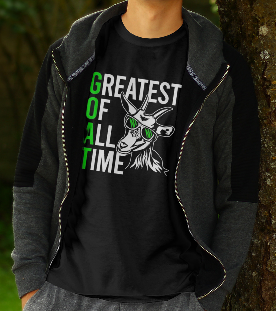 GOAT Greatest Of All Time Cool Sunglasses Goat T-Shirt