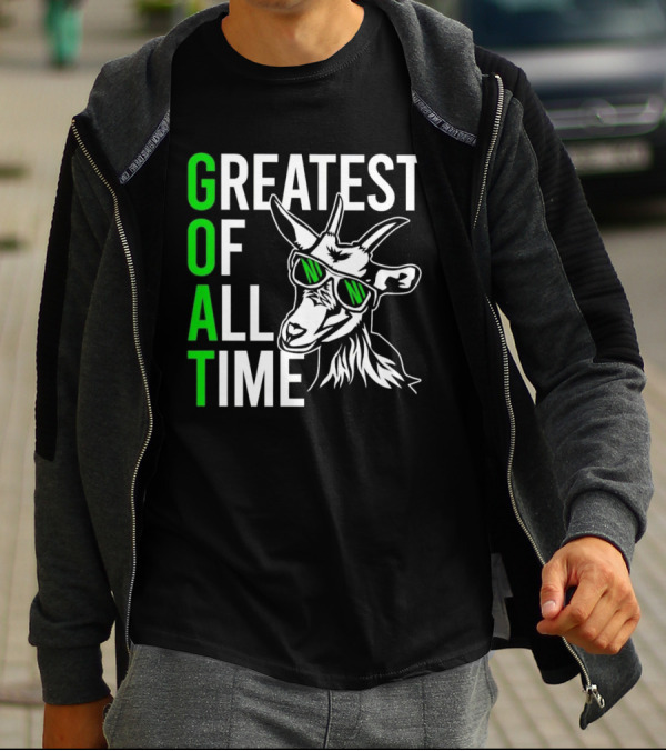GOAT Greatest Of All Time Cool Sunglasses Goat T-Shirt