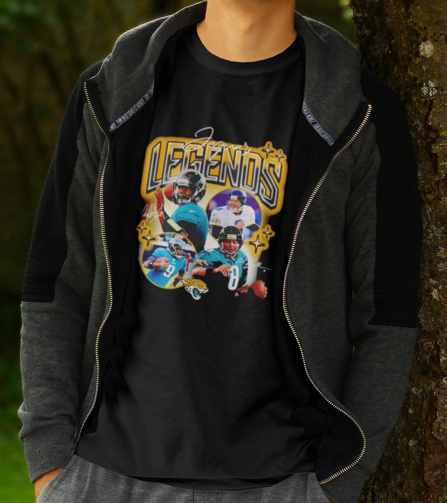 Jaguars Legends Signatures Legendary Football Heroes T-Shirt