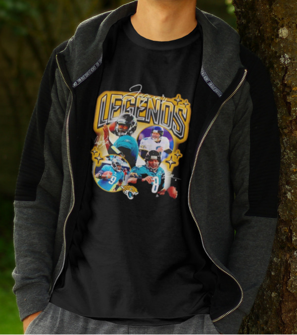 Jaguars Legends Signatures Legendary Football Heroes T-Shirt