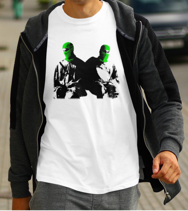 Mansionz Mask Green Neon Duo T-Shirt