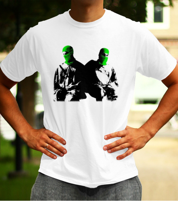 Mansionz Mask Green Neon Duo T-Shirt