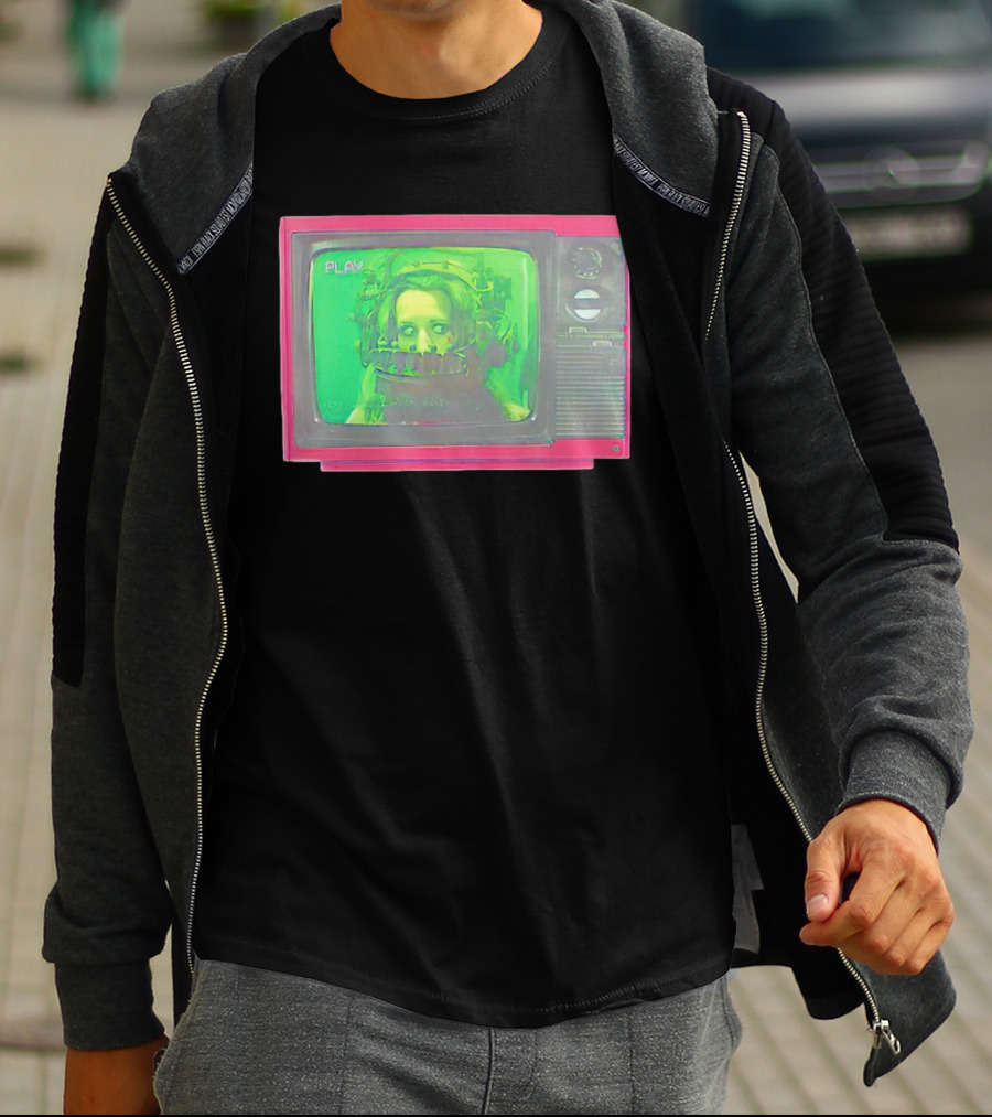 Play Saw Bear Trap Retro TV Horror T-Shirt