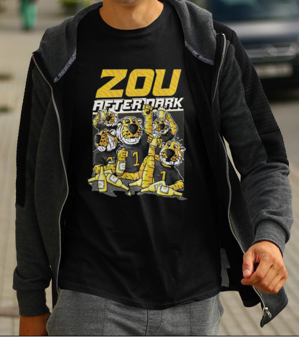ZOU After Dark Missouri Tigers Party T-Shirt
