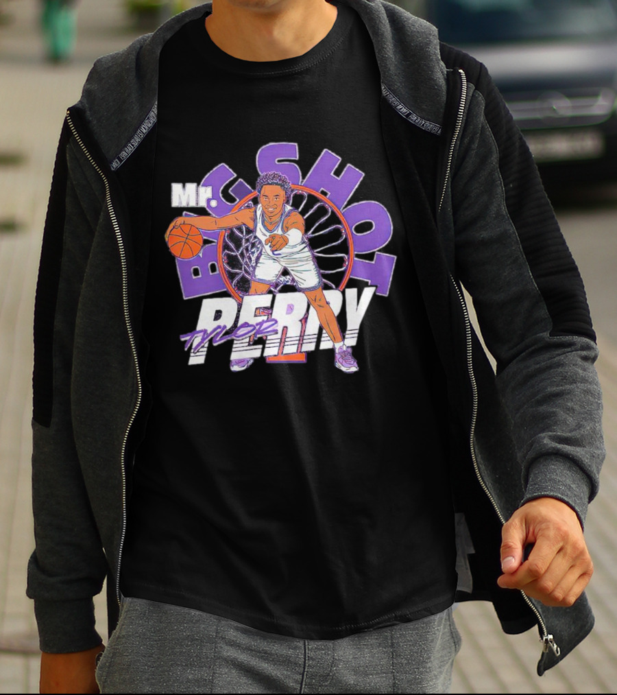 Mr. Big Shot Tylor Perry Basketball Player Signature T-Shirt