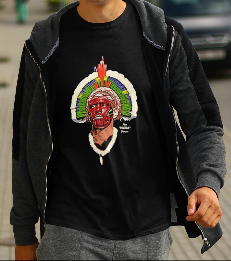 Alec Poatan Native Warrior Headdress T-Shirt