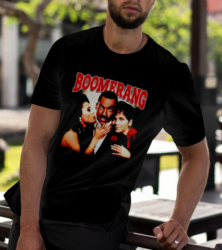 Boomerang Movie Vintage 90s Classic Comedy Trio T-Shirt