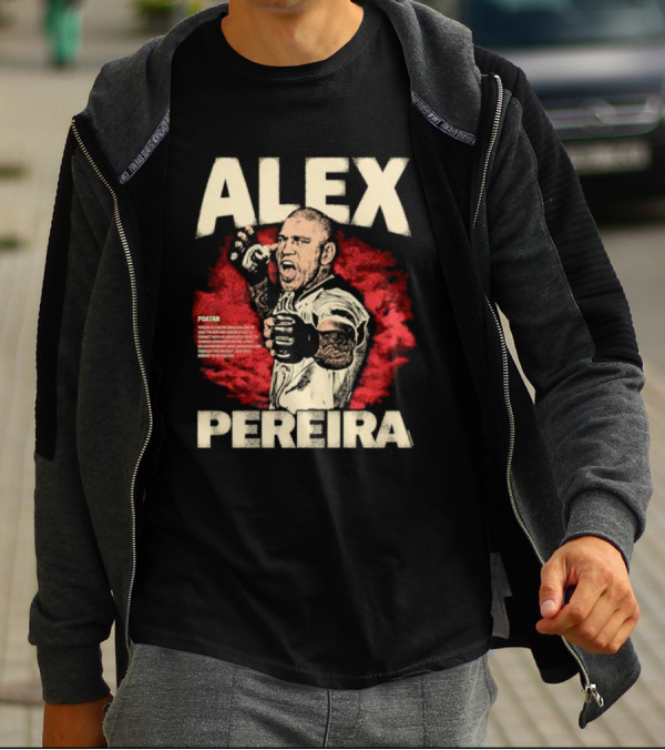 ALEX PEREIRA POATAN Bow And Arrow Fighter T-Shirt