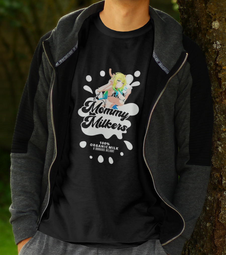 Mommy Milkers 100% Organic Milk A Dragon's Delight T-Shirt