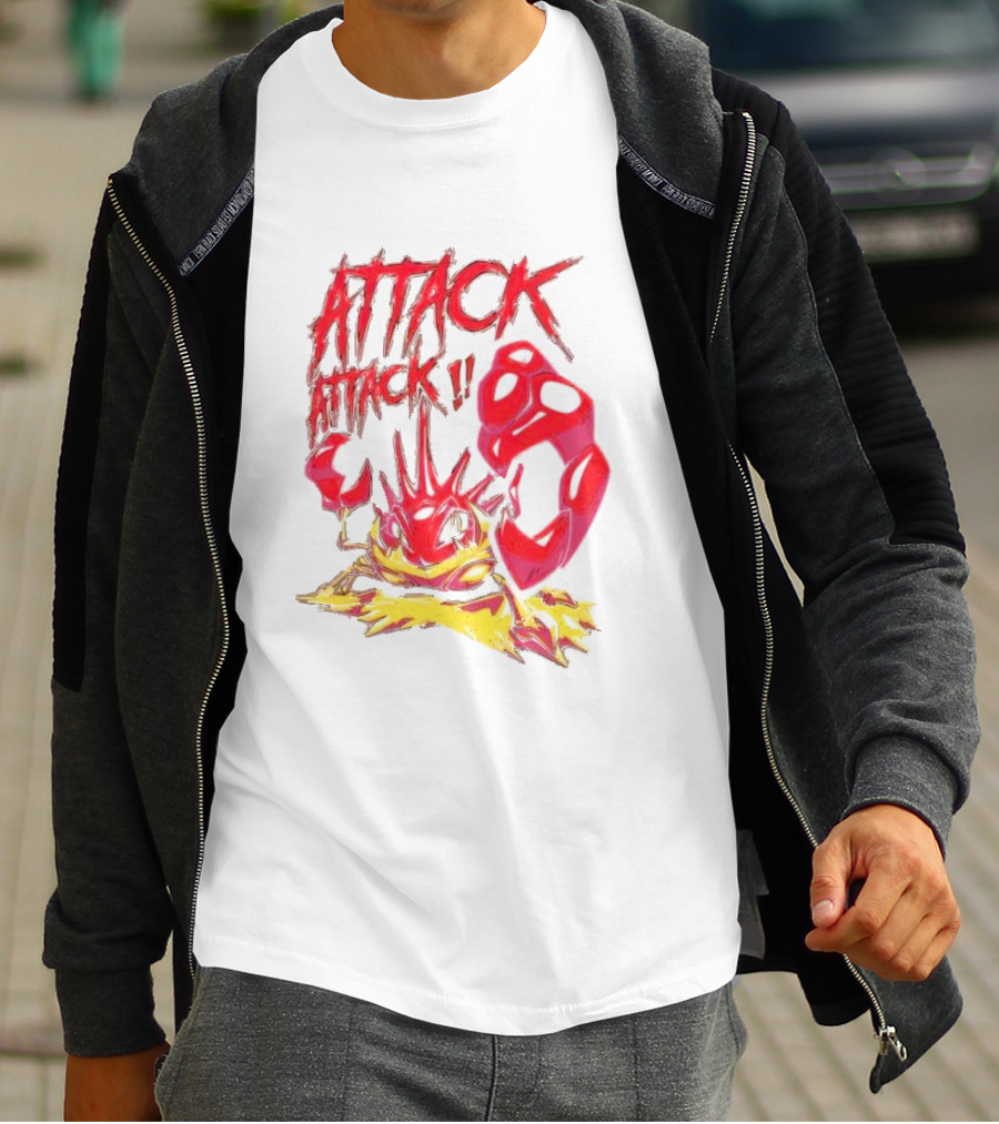 Attack Attack Crabhammer Clawburst Battle T-Shirt