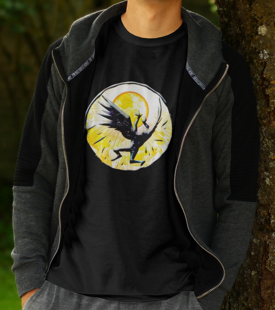 BattleTech Avantis Angels Sunburst Winged T-Shirt