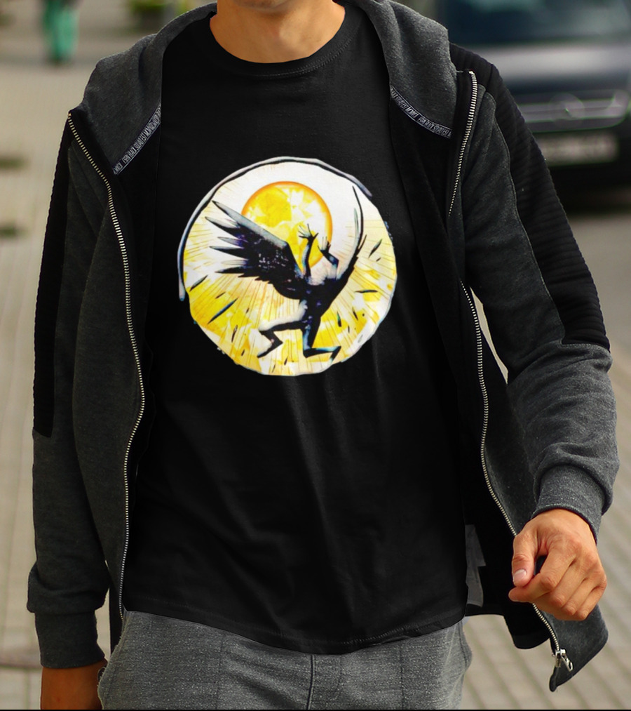 BattleTech Avantis Angels Sunburst Winged T-Shirt