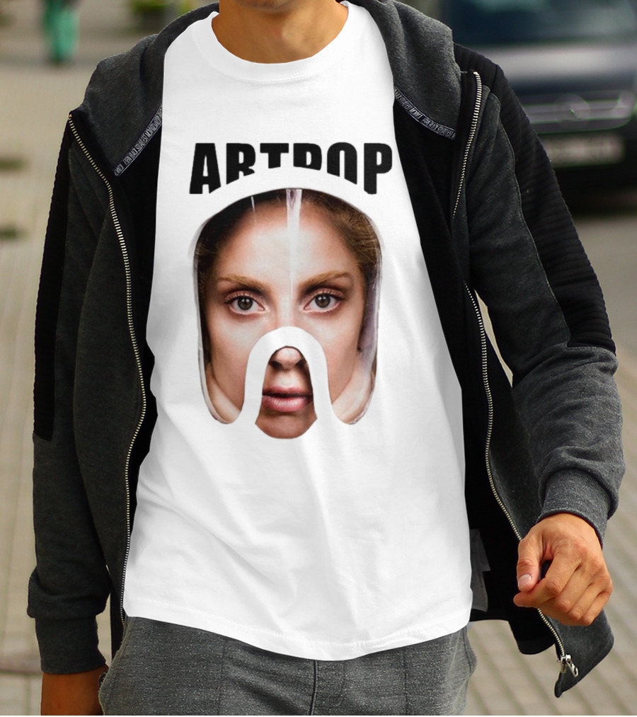 Lady Gaga Artpop Face Mask T-Shirt