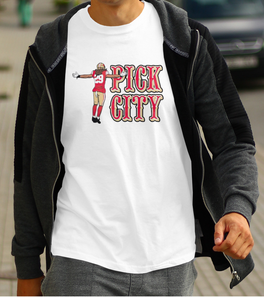 Talanoa Hufanga Pick City 49ers T-Shirt