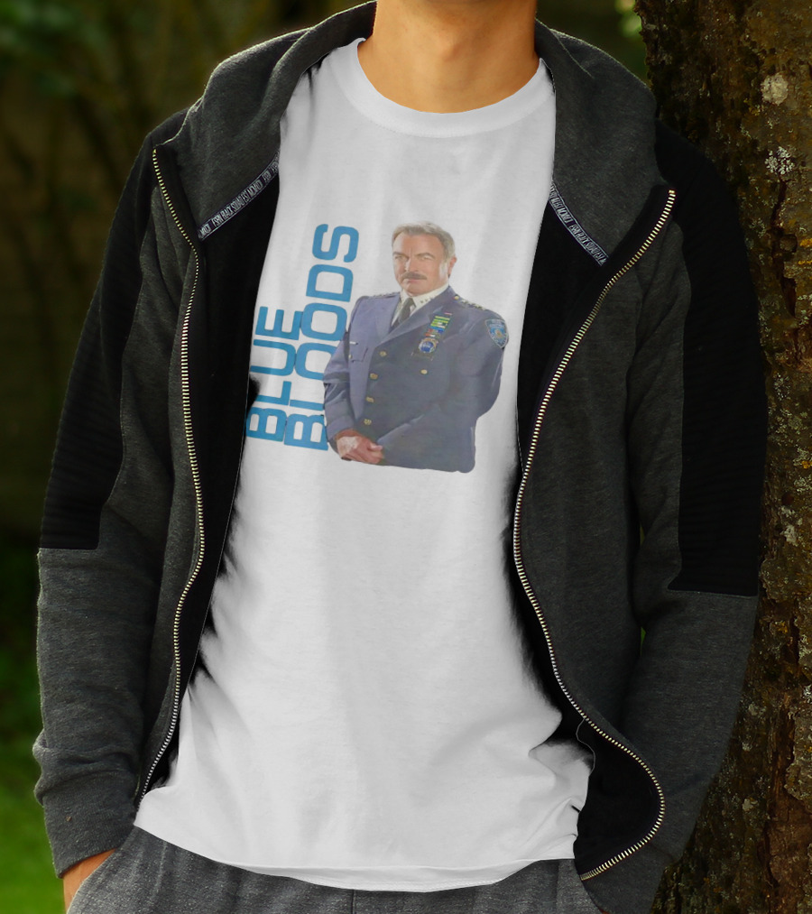 Blue Bloods Tom Selleck Commissioner Frank Reagan T-Shirt