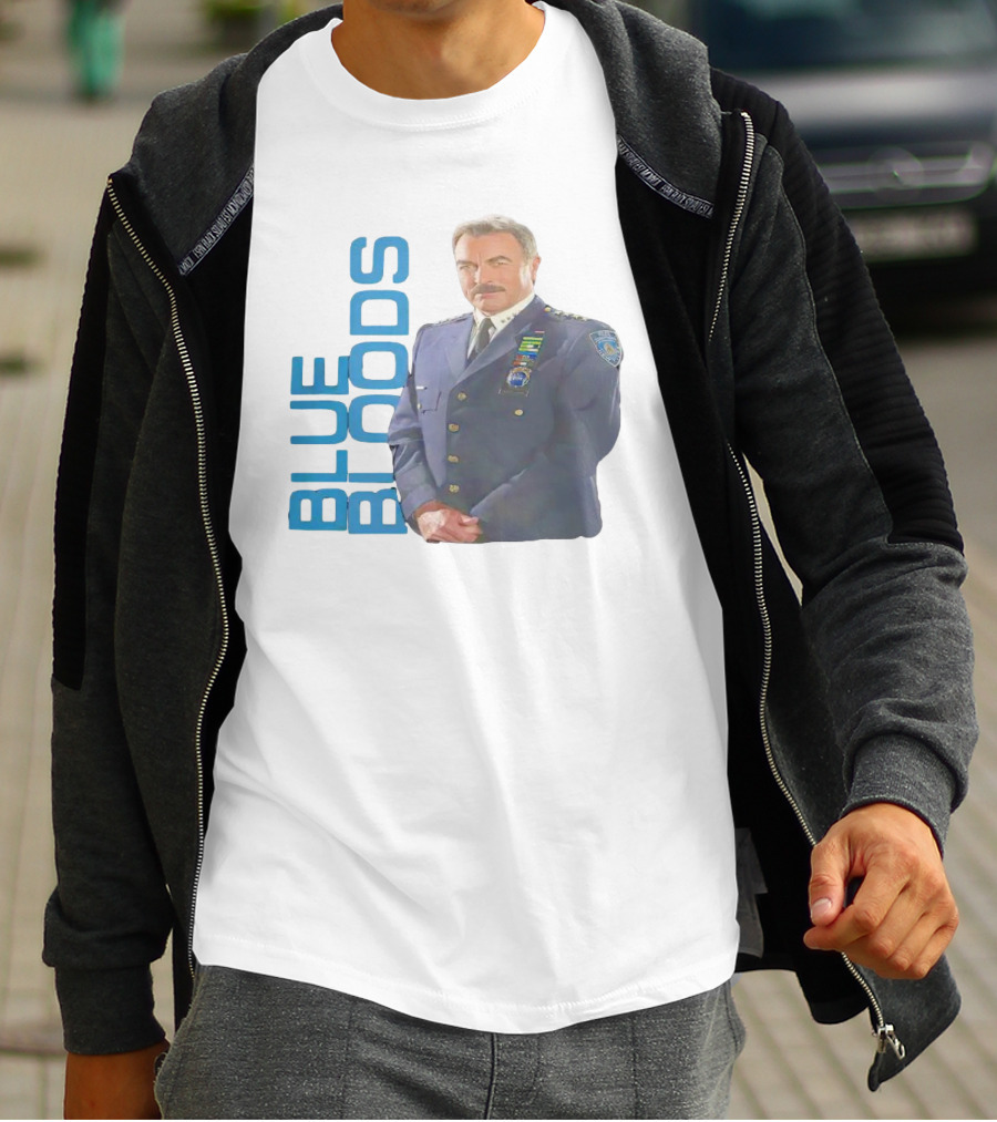 Blue Bloods Tom Selleck Commissioner Frank Reagan T-Shirt