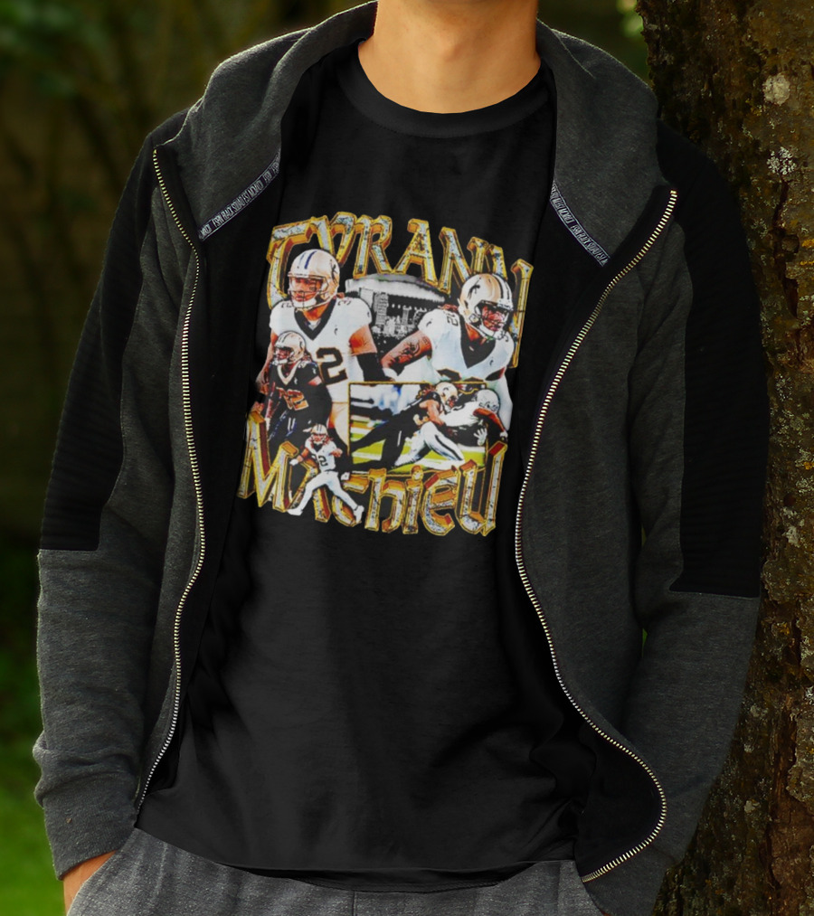 Tyrann Mathieu Football Legends New Orleans Dreams T-Shirt