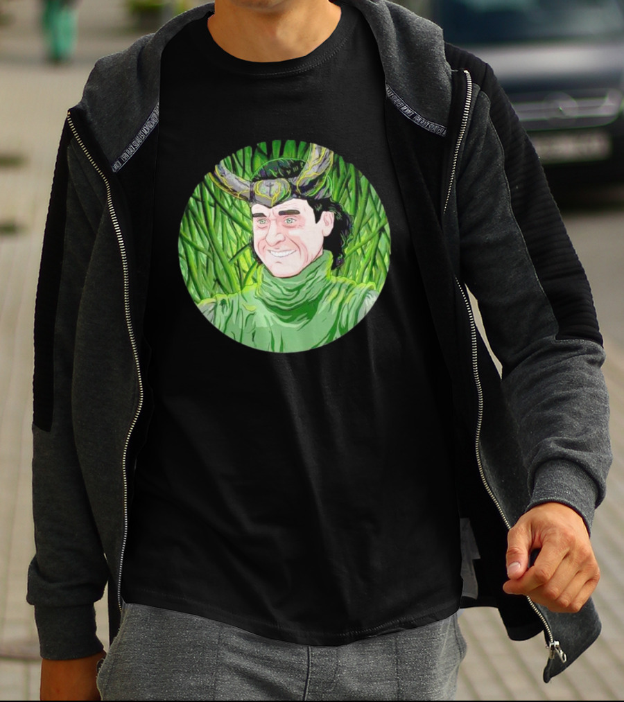 Breaking Bad Loki Crossover Horned Green Character T-Shirt