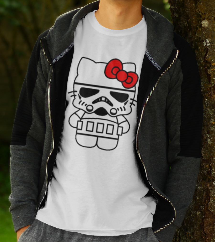 Hello Kitty Star Wars Stormtrooper Crossover T-Shirt