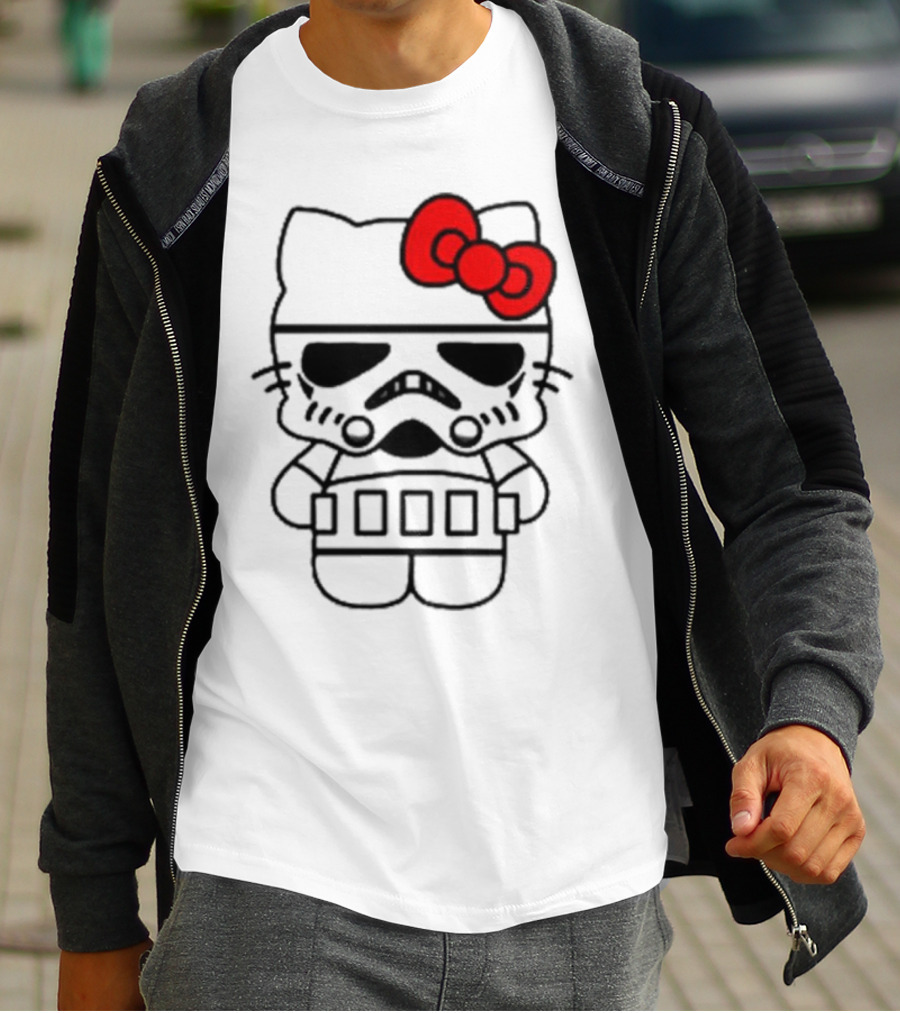 Hello Kitty Star Wars Stormtrooper Crossover T-Shirt
