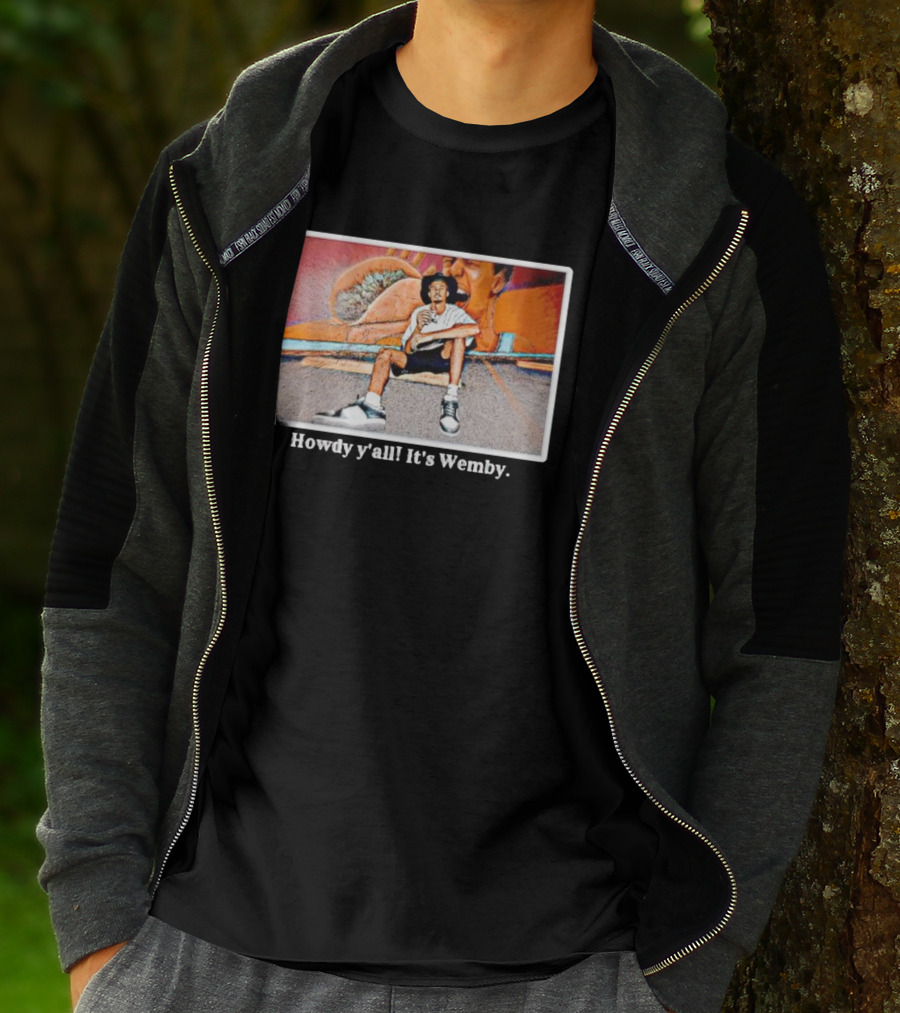 Howdy Y’all It’s Wemby Vintage Style Retro T-Shirt