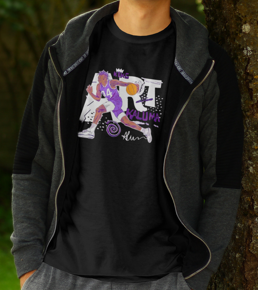 King Arthur Kaluma 14 Basketball Signature T-Shirt