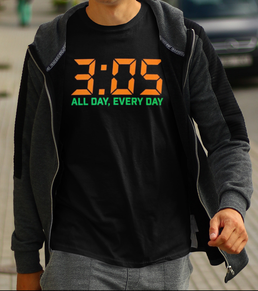 3:05 All Day Every Day Miami 305 T-Shirt