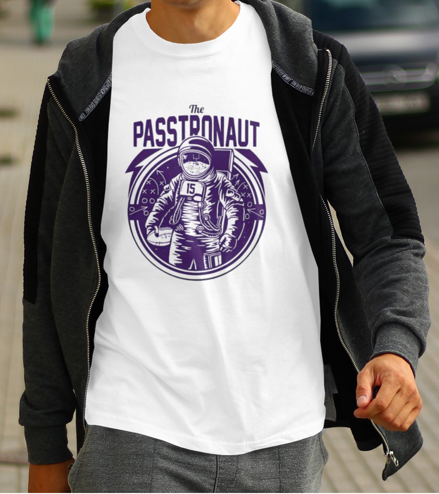 Minnesota Vikings The Passtronaut Astronaut Player Number 15 T-Shirt