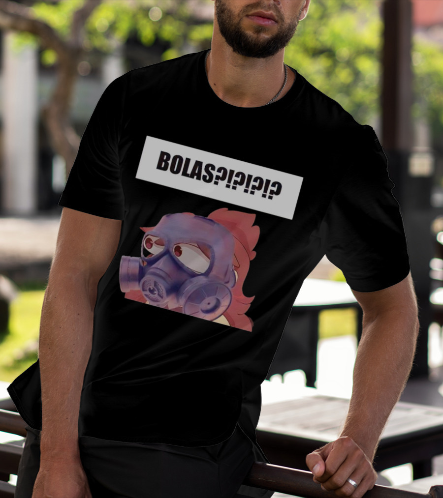 Bolas Jaiden Animations Gas Mask Character Expression T-Shirt