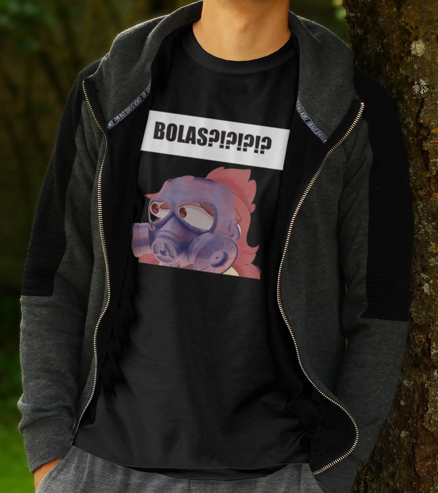 Bolas Jaiden Animations Gas Mask Character Expression T-Shirt