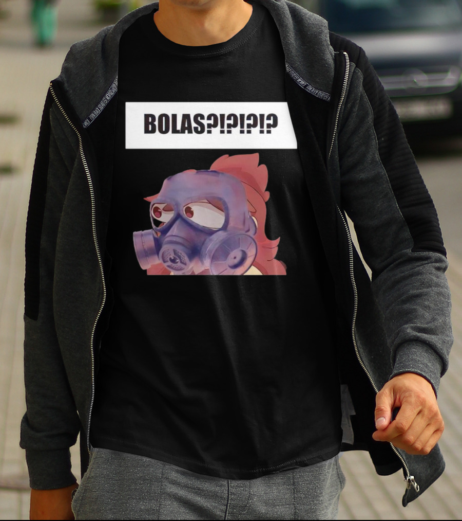 Bolas Jaiden Animations Gas Mask Character Expression T-Shirt
