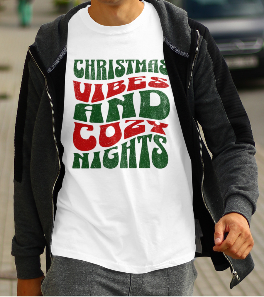 Christmas Vibes And Cozy Nights T-Shirt