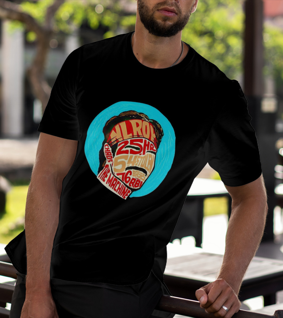 NL Roy 25 HR 54 Stolen Bases 61 RBI Chaos The Machine T-Shirt