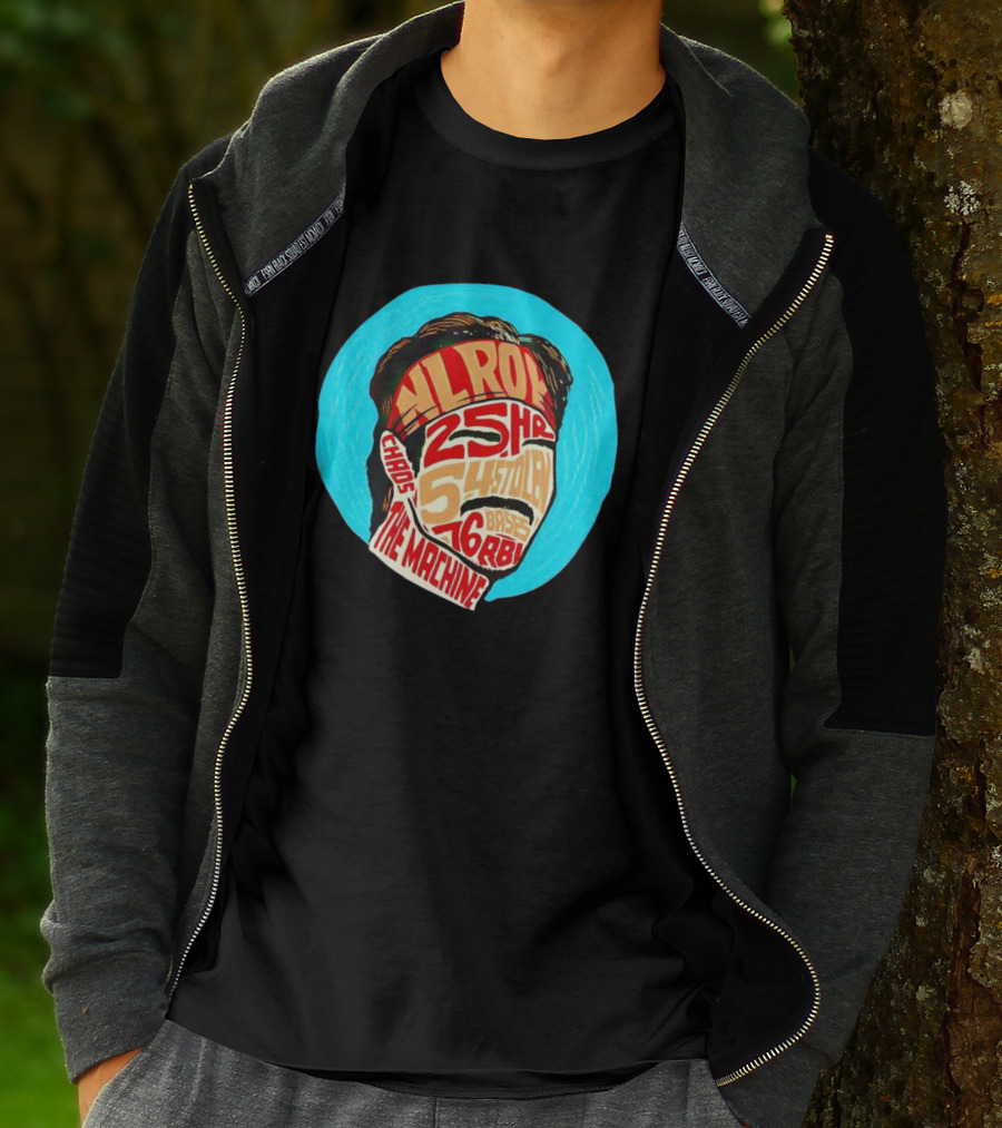 NL Roy 25 HR 54 Stolen Bases 61 RBI Chaos The Machine T-Shirt