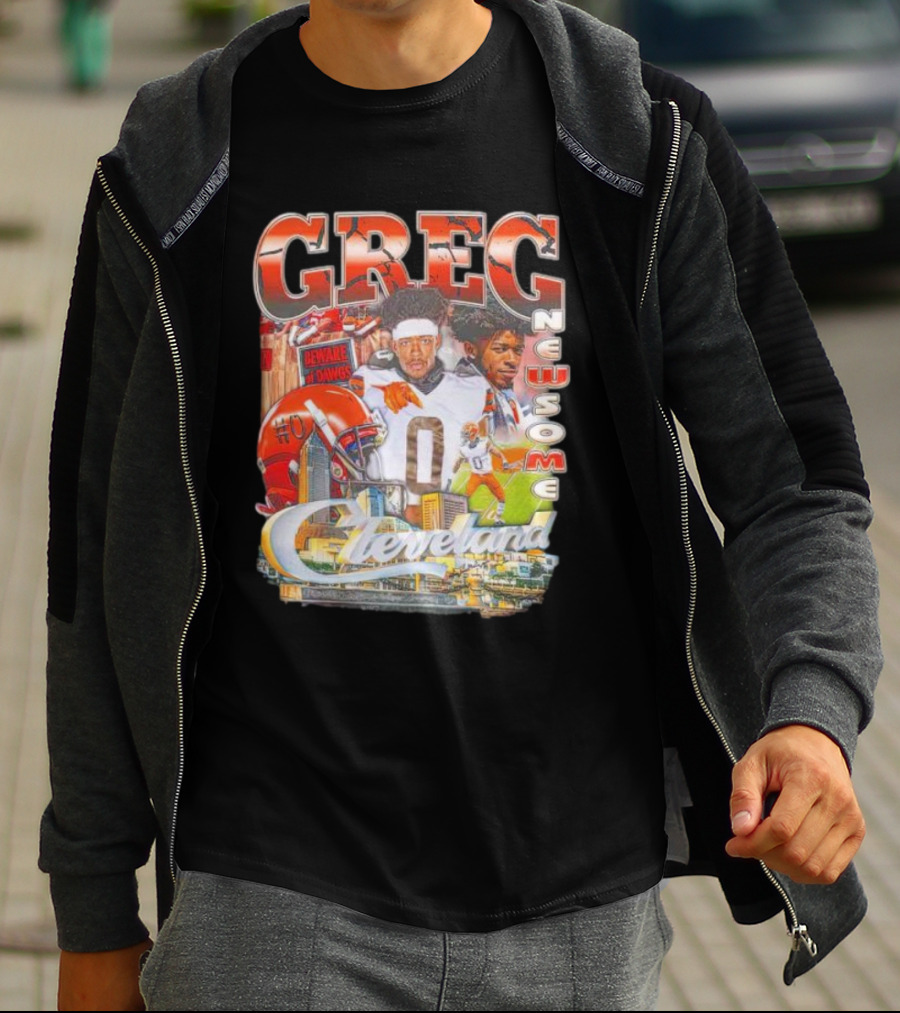 Greg Newsome II Cleveland Collage Beware Of Dawgs T-Shirt