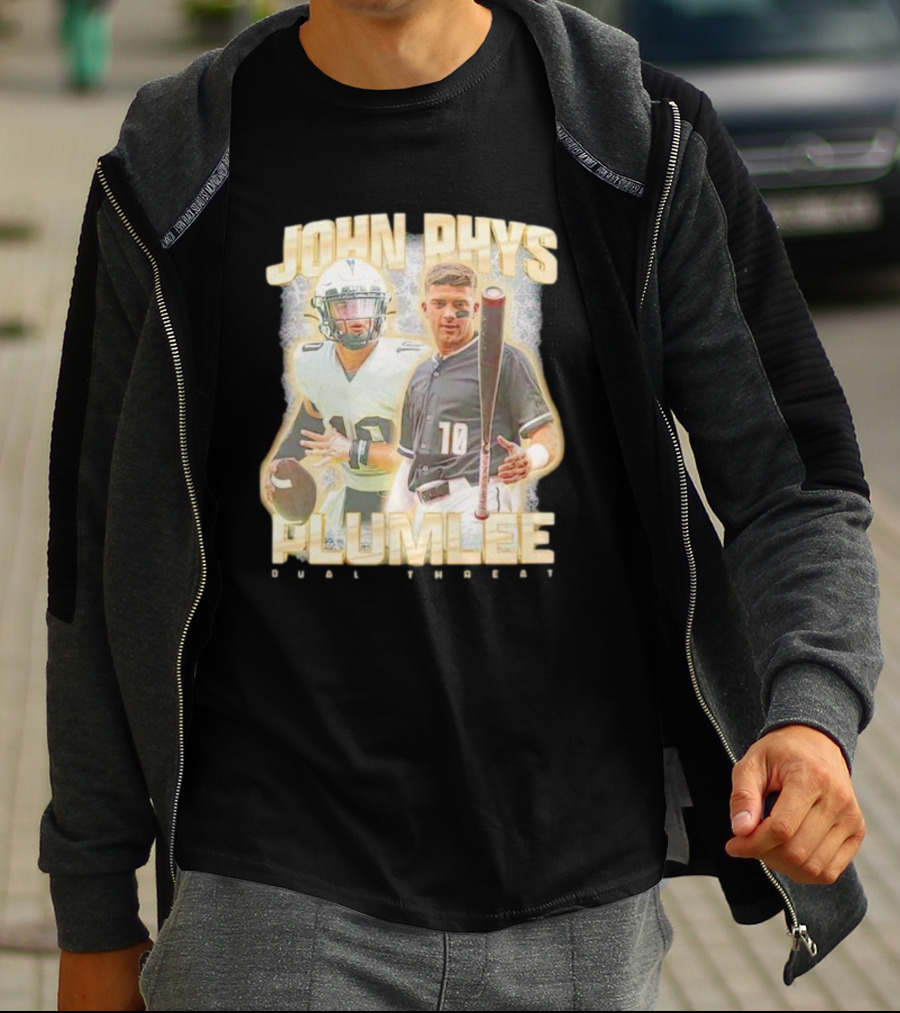 John Rhys Plumlee Dual Threat Collage T-Shirt