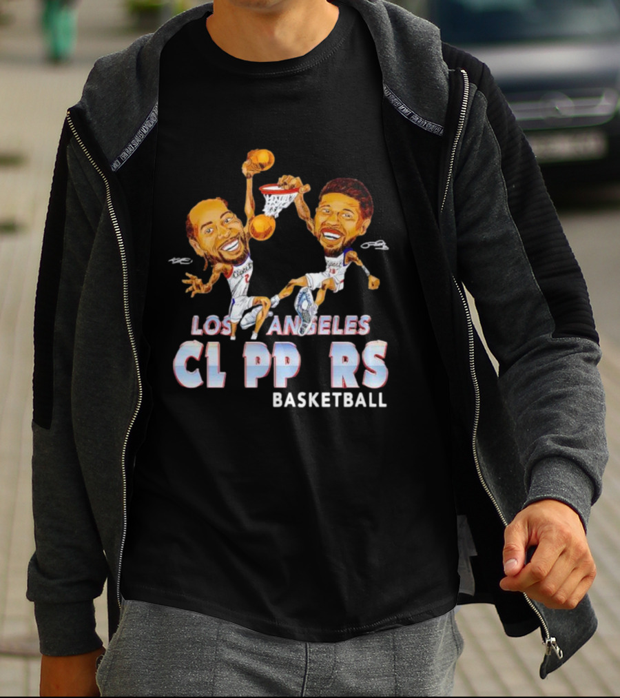 Los Angeles Clippers Basketball Run It Back 213 Vintage T-Shirt
