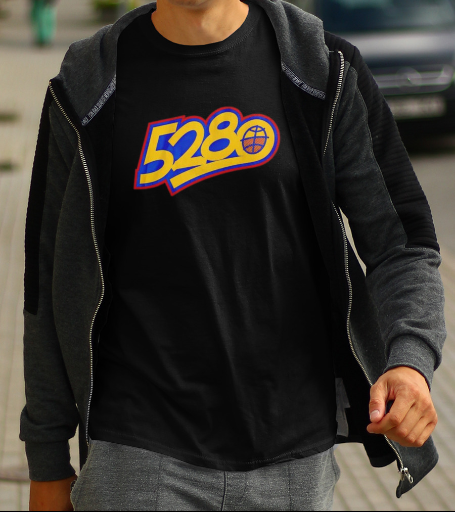 5280 Men’s Denver Nuggets Basketball Elevation T-Shirt