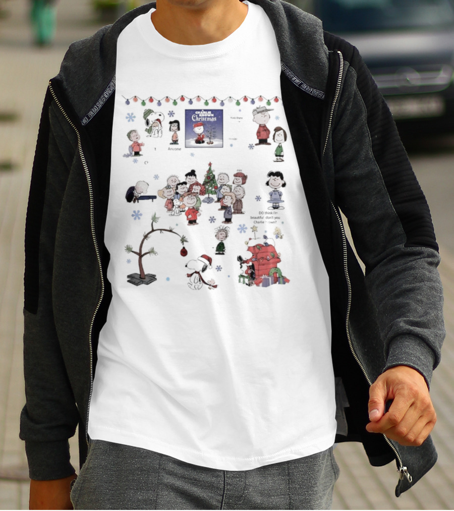 A Charlie Brown Christmas Snoopy And Peanuts Holiday T-Shirt