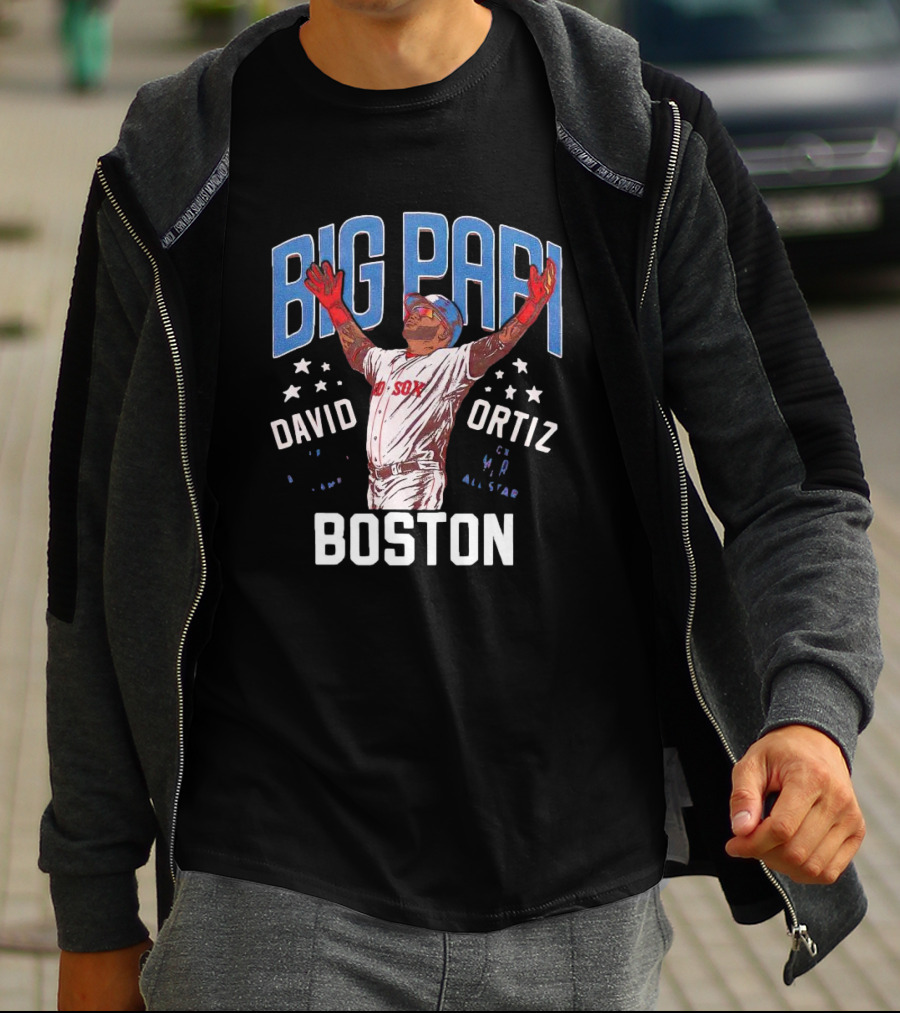 Big Papi David Ortiz Boston Red Sox All-Star Legend T-Shirt
