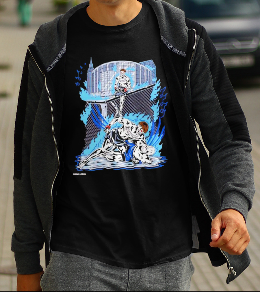 Diego Lopes Moments MMA Showdown Arena Spectacle T-Shirt