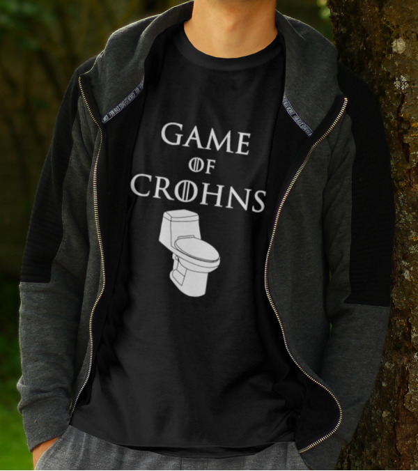 Game Of Crohns Toilet Throne T-Shirt
