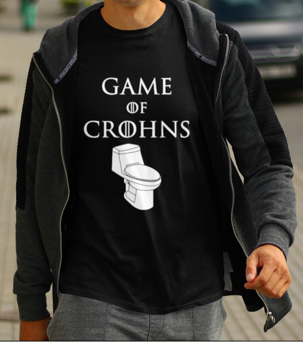 Game Of Crohns Toilet Throne T-Shirt