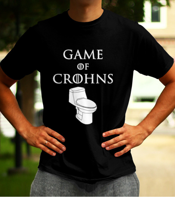 Game Of Crohns Toilet Throne T-Shirt