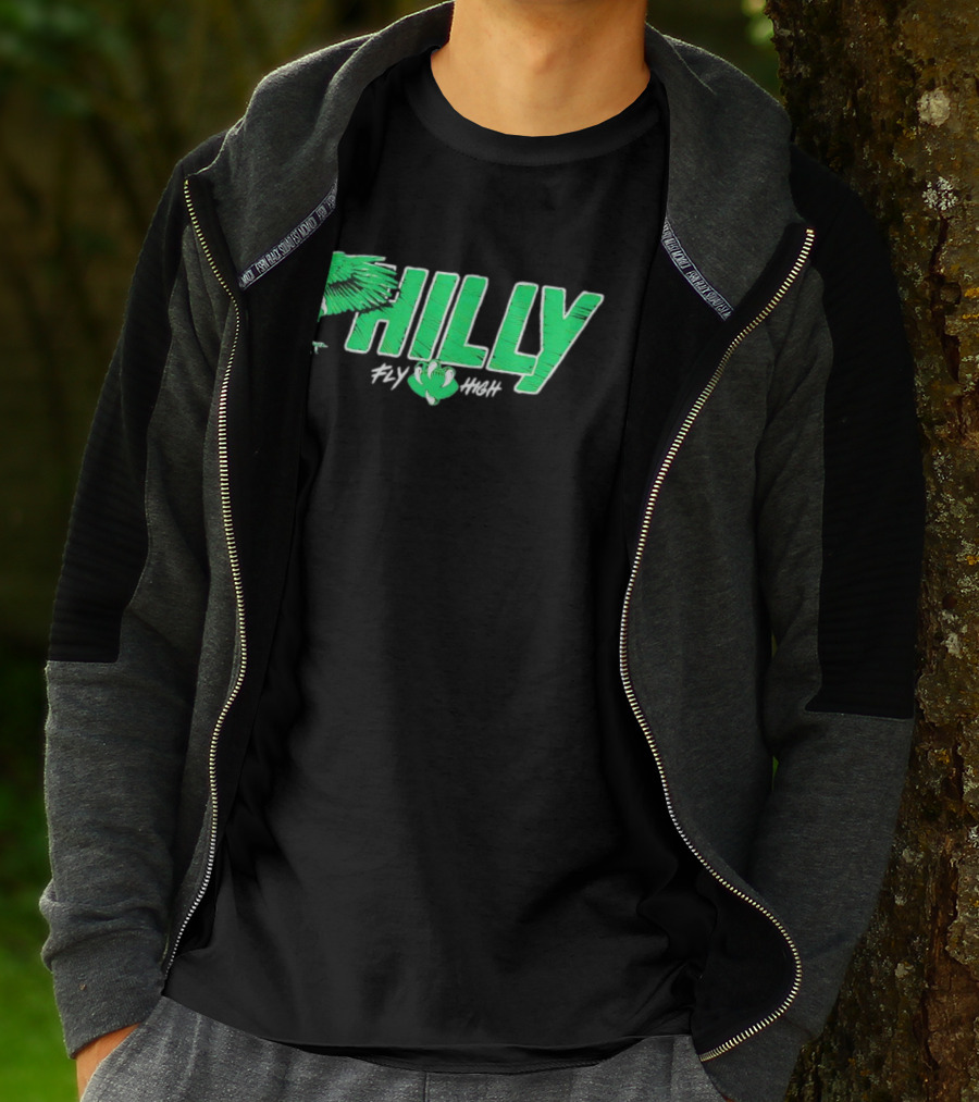 Philadelphia Eagles Philly Fly High Football T-Shirt