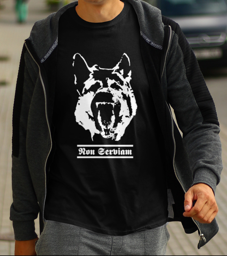 Non Serviam Rabid Dog T-Shirt