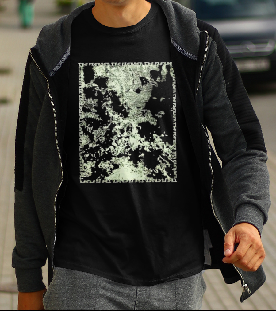The Flenser Gross Realm Abstract Texture T-Shirt