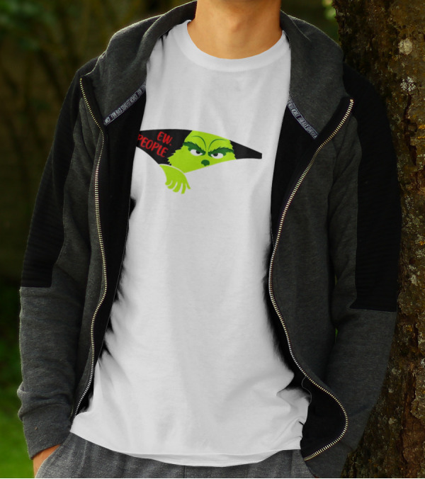 Grich EW People Christmas Green Character T-Shirt